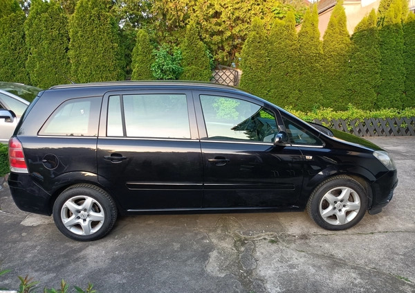 Opel Zafira cena 18900 przebieg: 239000, rok produkcji 2007 z Żnin małe 79